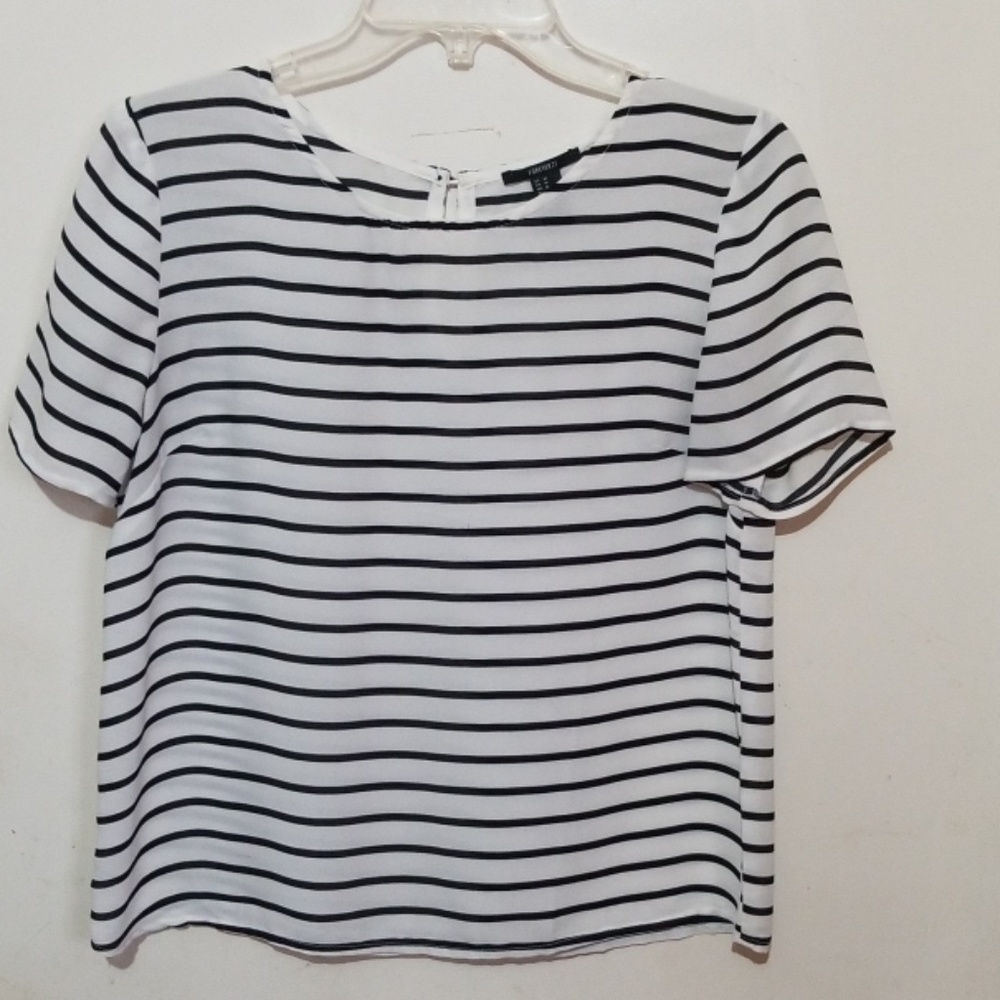 Forever 21 Striped Blouse